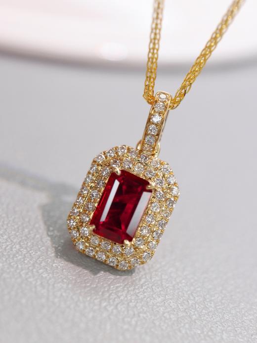 65分红宝石吊坠 商品图2