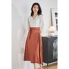 米思阳新款优雅气质时尚套装上衣+半裙套装中长款伞裙5M25BG3889 商品缩略图2