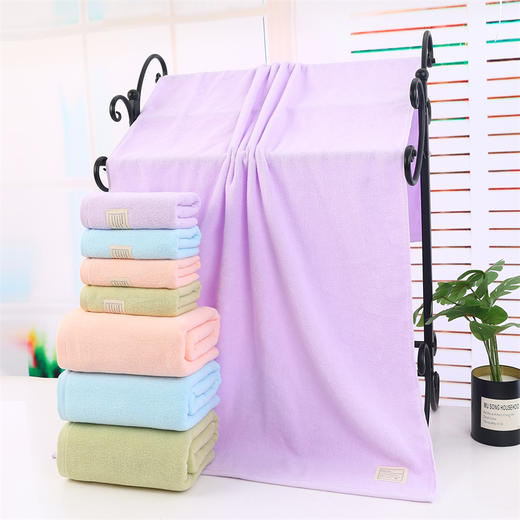 PLOVER啄木鸟 纯棉青春毛巾套装（2条毛巾+1条浴巾）颜色随机 ZMN-MJ013 商品图3
