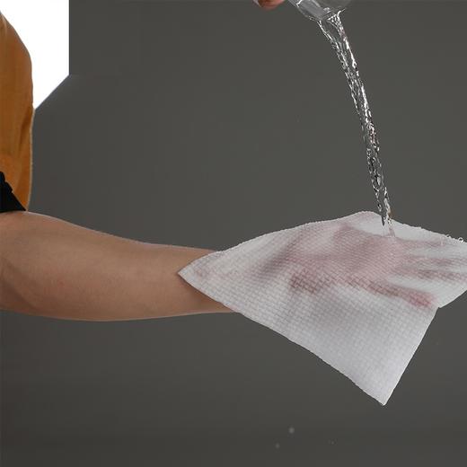 伊伊爱 干湿两用立体网纹洗脸巾抽取式60抽/包*6包 M01900012-6 商品图4