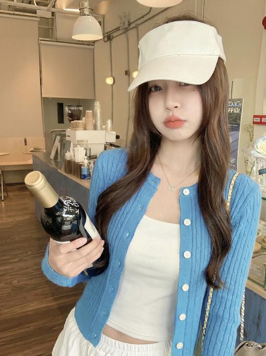 <曾小咸推荐>3.30现货秒杀 ！微信超特价！韩系麻花针织开衫 日常169.99 立减90 秒杀79.99！！ 商品图5