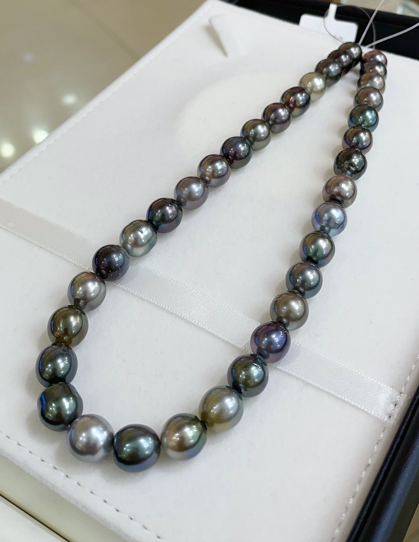 10-11mm莫兰迪大溪地珍珠项链