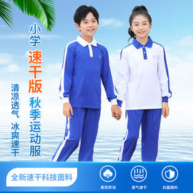 青之树【速干抑菌款】小学秋季运动服 【深圳市中小学校服供应商】 51深圳校服A