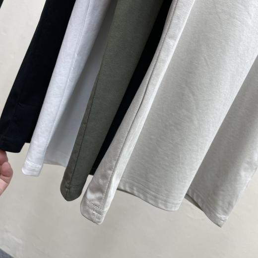 点此购买 猛犸象春夏季男士简约百搭休闲运动冰瓷棉凉感短袖T恤 yh 343408 商品图8