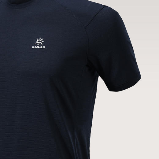 KAILAS凯乐石 XM1男款美丽诺羊毛高圆领T恤  KG2537197 商品图4