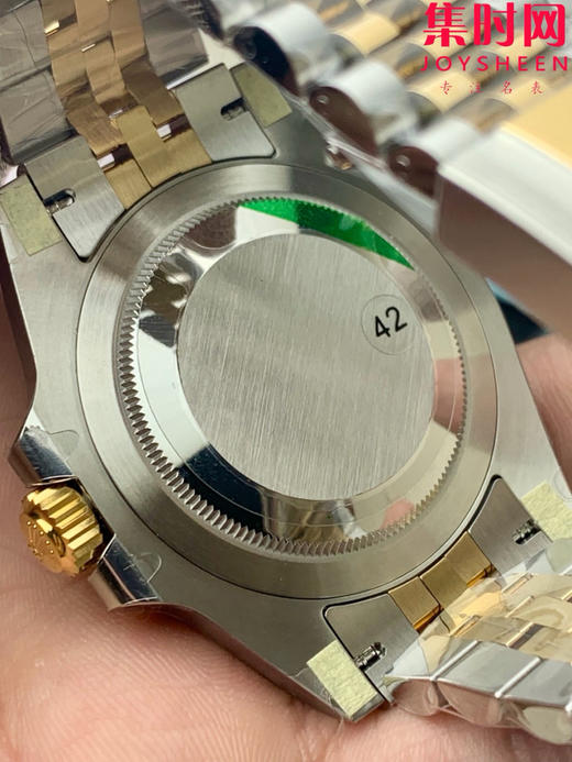 VS配重版 劳力士格林尼治型 GMT格林尼治 V3升级版 VS配重间金皮蛋圈 重量160克+ 男士腕表 丹东3285一体机 震撼登场 商品图3