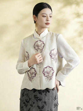 原单新款重工国风马甲