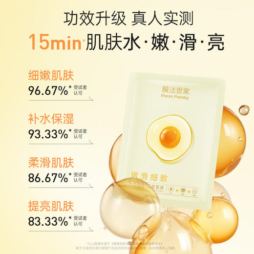 【余宇涵同款】膜法世家嫩滑细致鸡蛋面膜 商品图5