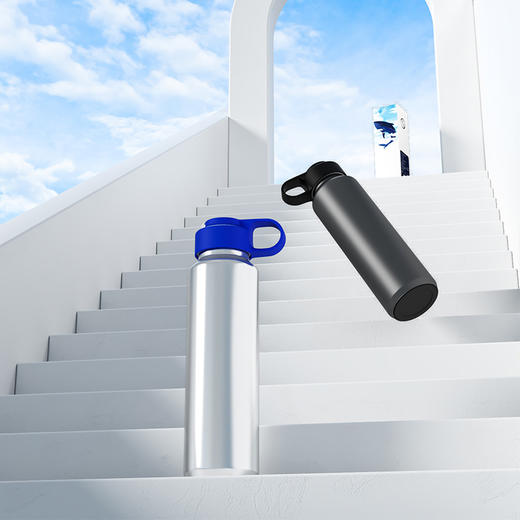 非物 无双-无螺纹保温保冷杯液态银460ml FW-870S 商品图3