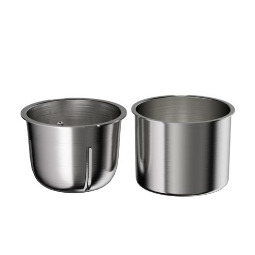 【宝宝辅食机】鹿念多功能辅食机LN-FS01 微压蒸煮炖搅一台搞定 12大功能 高温自清洁 全不锈钢材质 24h预约 12h保温 商品图13