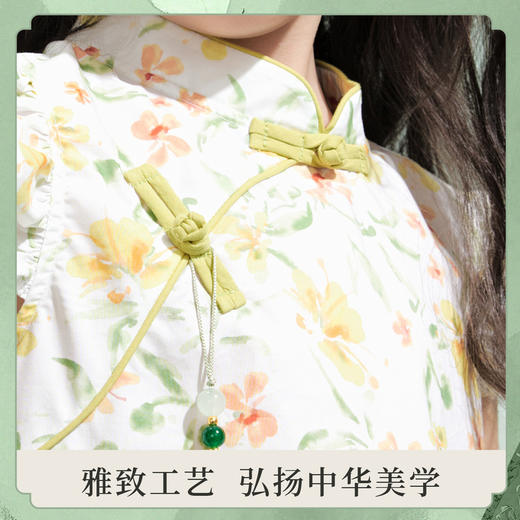 笛莎Deesha 2026年夏季新款观山见女童连衣裙 商品图3