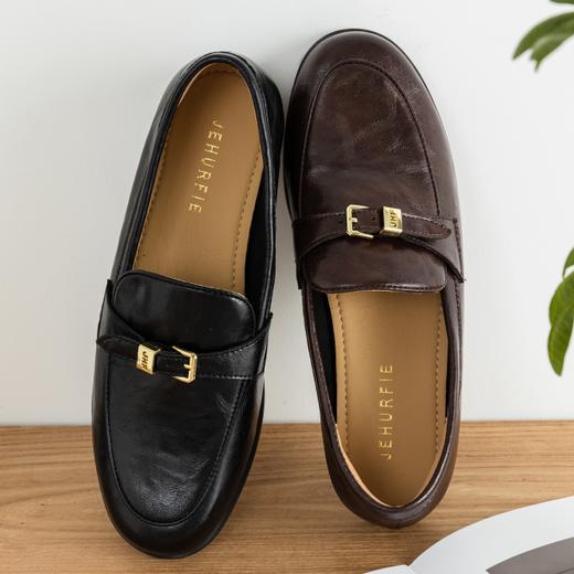 纪华菲小金扣乐福鞋|羊皮鞋面+鞋垫，透气不闷，巨软巨舒服 商品图2