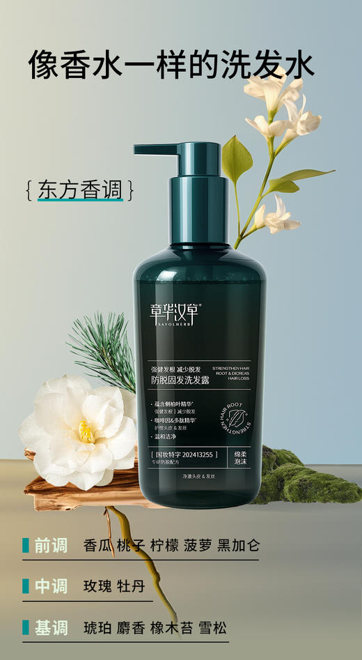 【防脱固发洗发露/精华液】持证防脱！防脱固发控油男女通用温和清洁，富含多肽精华+咖啡因精华，有效护理头皮和发丝，强健发根，减少脱发ZH 商品图1