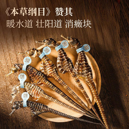 福东海 海马6克  一公一母海马干煲汤泡酒药材料 商品图2