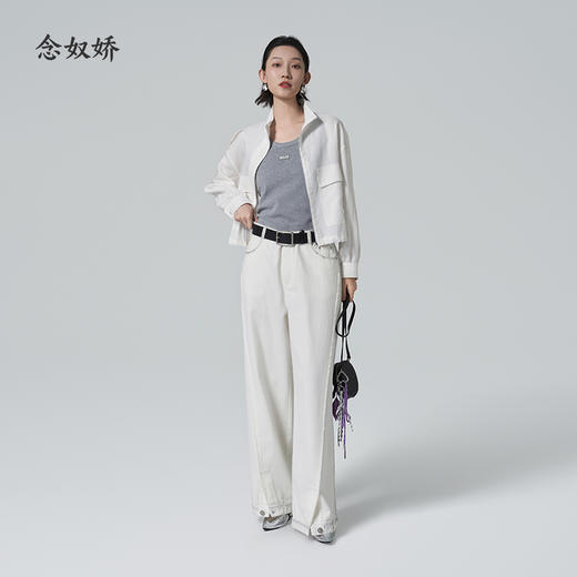 【商场同款】CNJ6312 “ 调温外套 ”  莱赛尔遇见亚麻 是春夏清爽的心动信号 商品图4