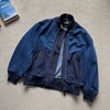 男休闲外套牛仔假两件户外两色棒球服夹克， 假两件风格设计 商品缩略图4