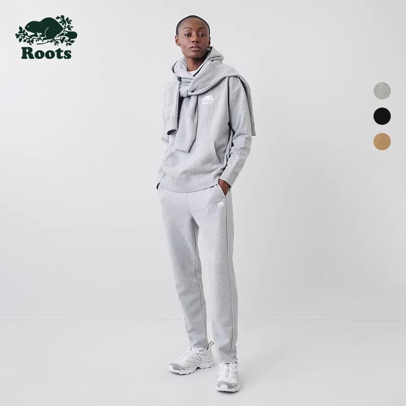 【2件9折】【ROOTS】女式修身高腰卫裤