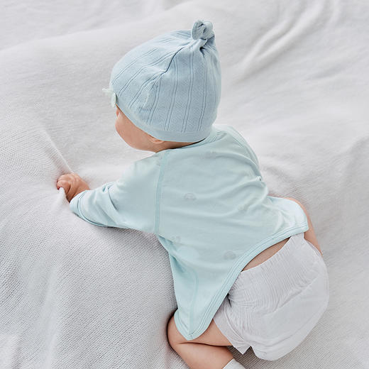 迷你巴拉巴拉宝宝半背衣柔软亲肤速干透气防螨居家上衣婴儿衣服夏 商品图3