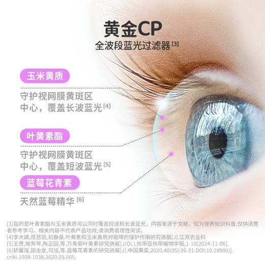 葆迪乐爱视葆蓝莓叶黄素酯 商品图7