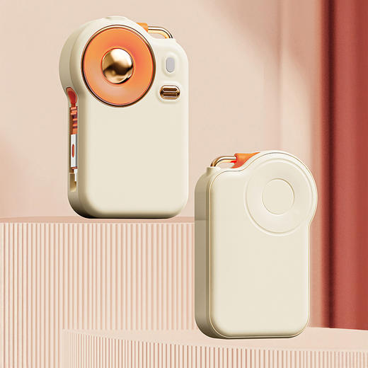 幻响i-mu 大眼睛伸缩线移动电源 自带抽拉线 小巧便携 S15 商品图5