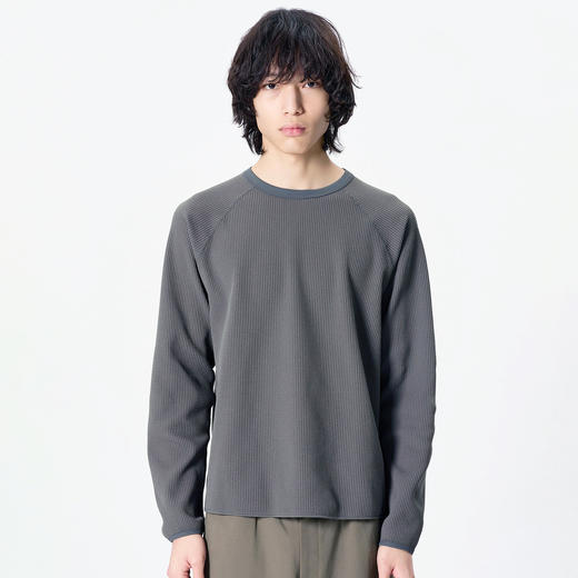 Goldwin WF Light L/S T-shirt 防紫外线轻量华夫格圆领长袖T恤 商品图0