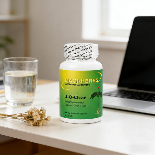 美国Magi-herbs宫巢清U-O-Clear胶囊 60粒 女性卵巢子宫养护 商品图0
