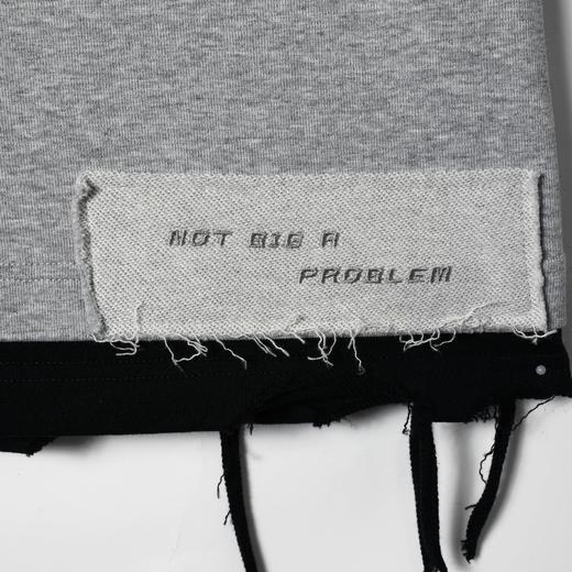 SDSA男装2026新款高贵轻奢潮牌下摆拼接流苏圆领短袖T恤时尚显瘦 商品图2