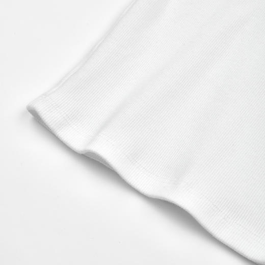 ROMI STUDIO“U领背心”棉混纺弹性螺纹肌理内搭打底吊带RWDSSD1946 商品图4