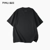 PINLI品立2026夏季新款青年百搭纯色圆领落肩袖短袖T恤上衣潮牌男GD262111055 商品缩略图2