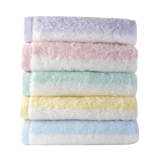 皇后 精梳棉彩条毛巾3条装 8855XXXXJ 商品图1