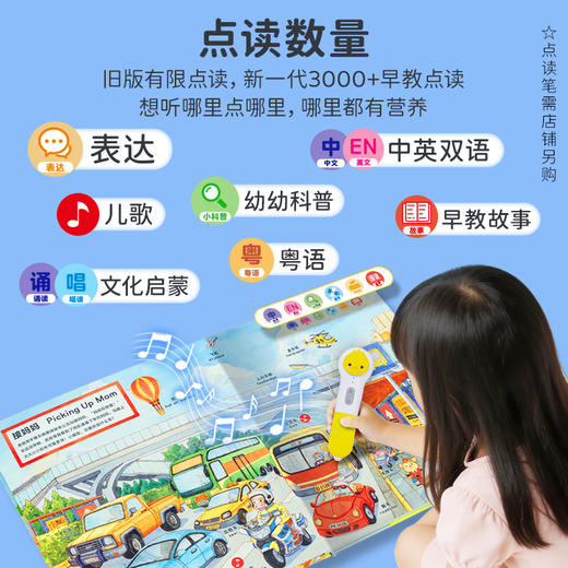 【点读版】 皮皮奇认知大百科中英双语早教版（限时送小手机书） 商品图4