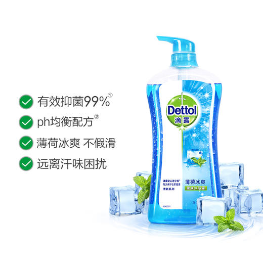 滴露 沐浴露薄荷冰爽950g 22209052213 商品图0
