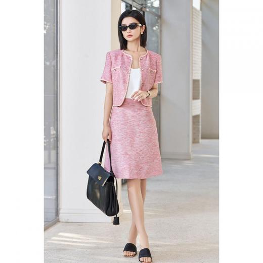 米思阳夏季新款高级感职业套裙通勤气质通勤套装包臀裙5Y25BG3729 商品图2