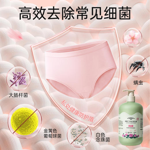 海肌兰 内衣清洗液套装茶白桃1200ml 6975415472572-2 商品图4