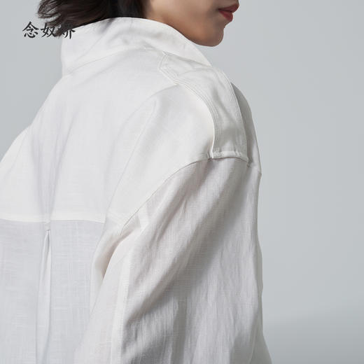 【商场同款】CNJ6312 “ 调温外套 ”  莱赛尔遇见亚麻 是春夏清爽的心动信号 商品图2