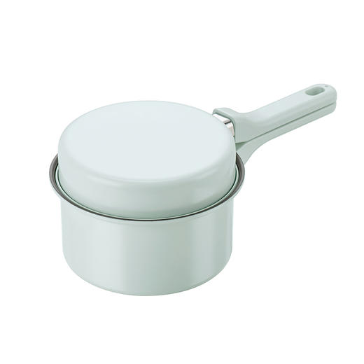 【79元2个】德世朗DESLON抗菌不粘锅套装 | 18cm煎锅+20cm奶锅，加高锅身+再次升级不粘涂层 商品图4