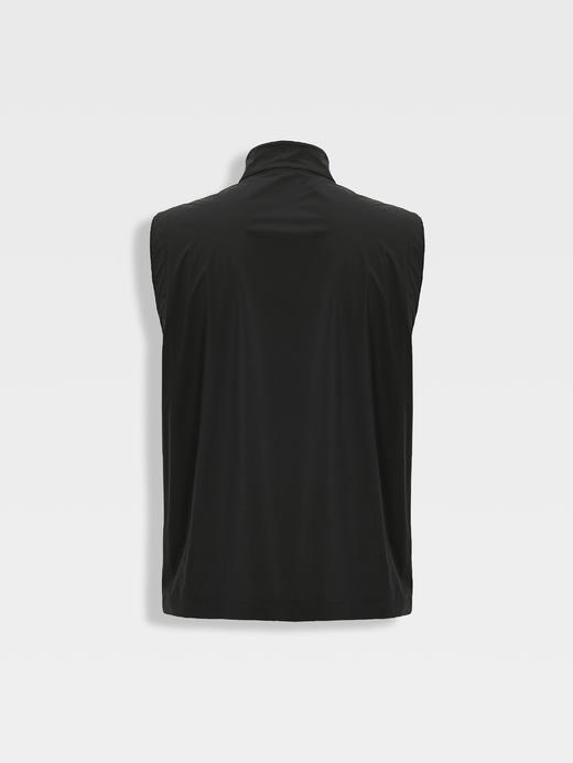 callisto黑色牛奶丝轻运动休闲马夹 商品图1