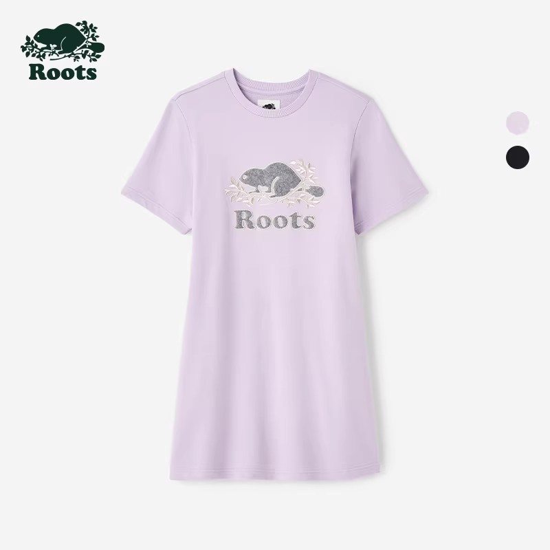 【2件9折】【ROOTS】女式海狸连衣裙