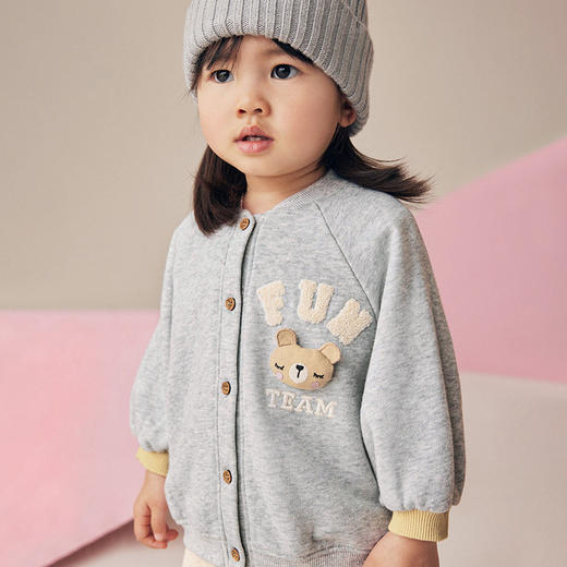 【可爱立体公仔装饰】Little maven女童外套上衣 可爱立体装饰童装 潮流童。rh 商品图2