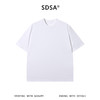 SDSA男装2026新款高贵轻奢美式休闲胸前印花字母设计圆领短袖T恤 商品缩略图0