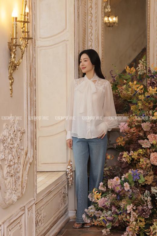 【门店同款】ENJOY春季满天星烫钻筒喇裤 170393273 商品图2