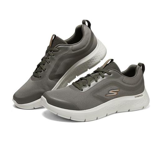 Skechers斯凯奇 男绑带健步鞋 216508-NAT 商品图3