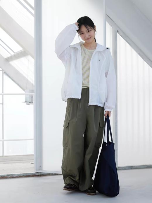 步履不停/6A18163C/天丝羊毛条纹短袖T 商品图1