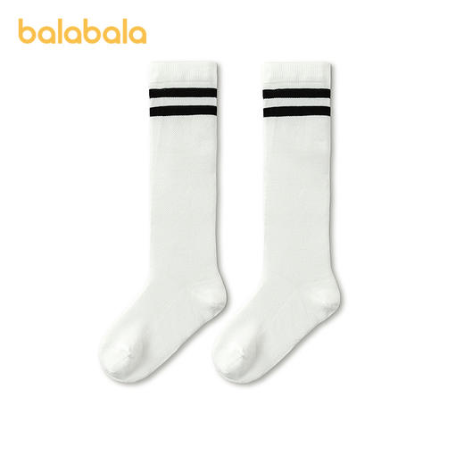 【商场同款】巴拉巴拉女童袜子夏季网眼袜透气长筒袜学院风两双装 商品图4