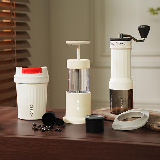 德世朗 意式手压咖啡套装C300mL DSY-TZ010C 商品图2