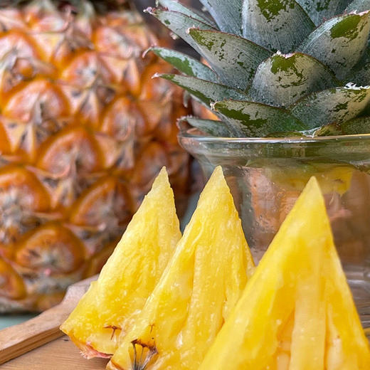 爆甜解腻！芒果凤梨！🥳浓郁的凤梨香气卷动芒果清香袭来，果肉脆嫩，果芯脆甜，丝毫不硬邦邦🔥不用泡盐水！树上自然熟，不催熟！🌲清甜多汁，果肉特别细腻💦 商品图5