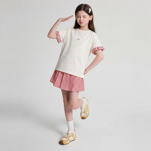 笛莎Deesha 2026年夏季新款中童女童套头+裤套装套装 商品图2