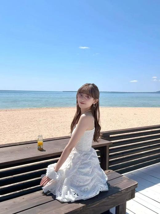 缪缪 江疏影 张元英同款无框太阳眼镜 窄版A51 商品图9