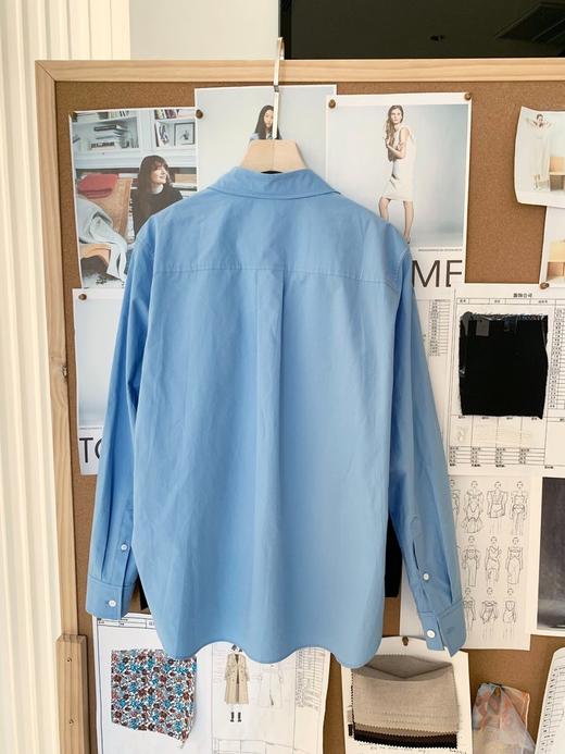 【高品质私服】【IC全棉府绸长袖衬衫】清新淡雅如春日晴空，温柔中带着活力，G1310-CC【无标出货 介意慎拍】 商品图11