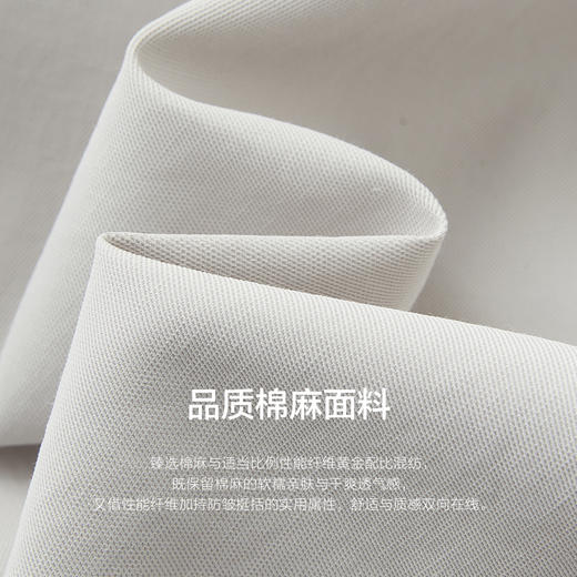 棉麻高腰休闲裤 商品图2